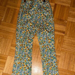 Wilfred Patterned Floral Crop Pants